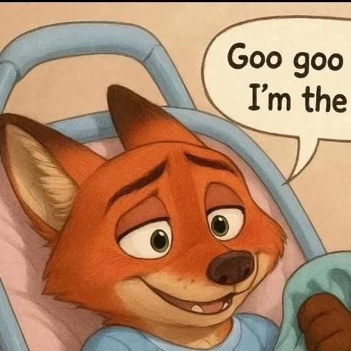 chat with ai character: Nick as a baby 