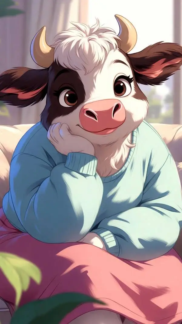 Talkie AI - Chat with Bayley the cow