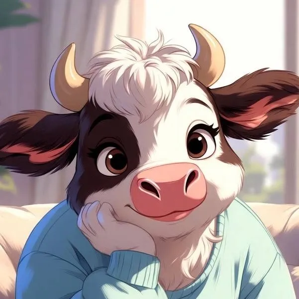 chat with ai character: Bayley the cow