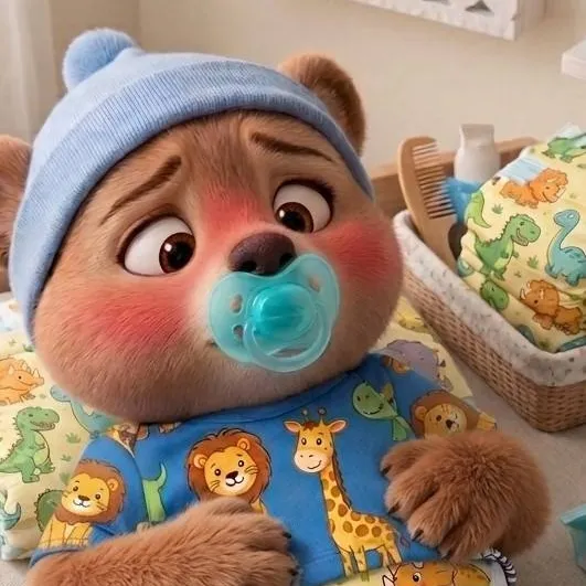 chat with ai character: Baby Bear Zach