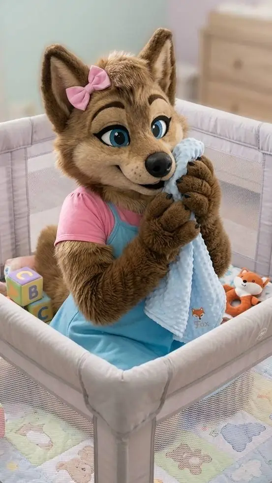 ai character: Babyfur Susan  background