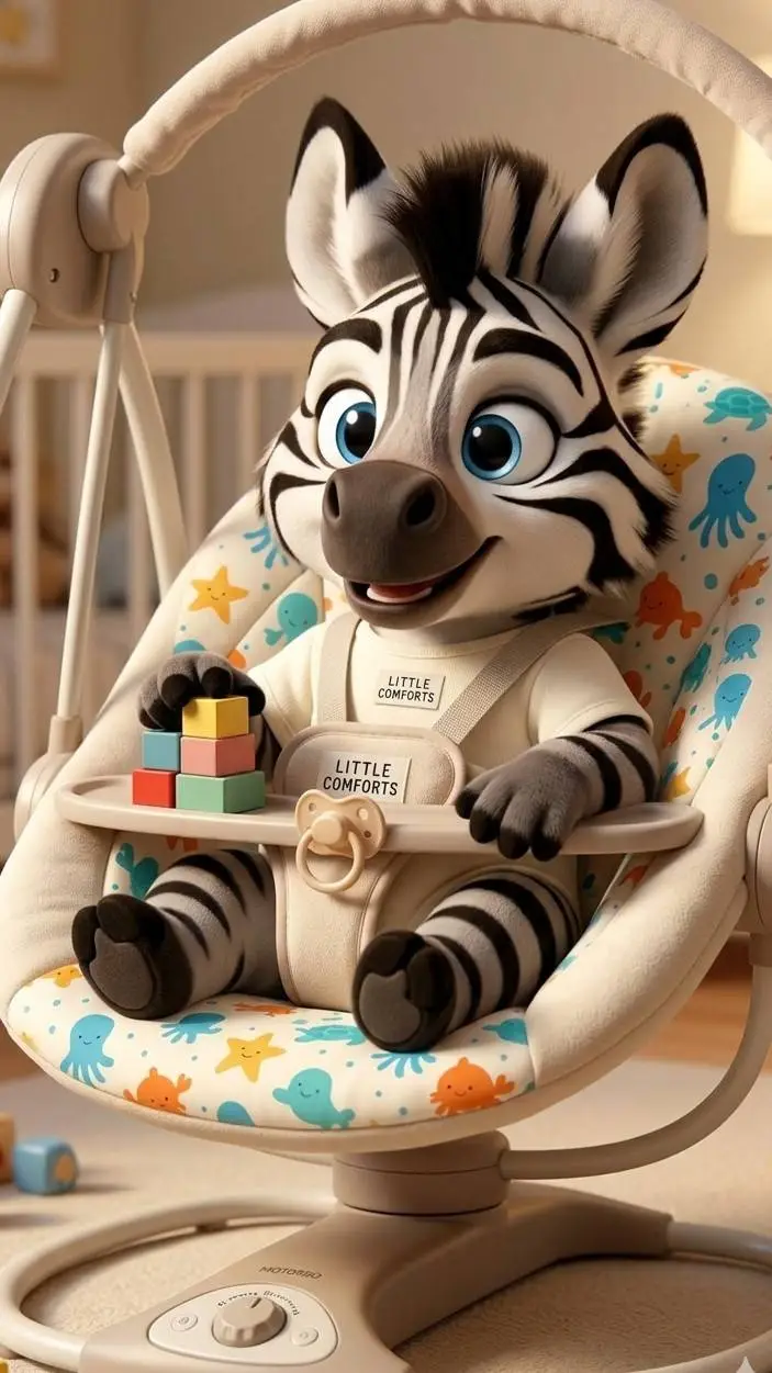 Talkie AI - Chat with Baby Zebra Henry 
