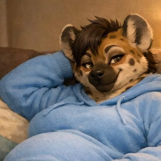 chat with ai character: Leena the Hyena 