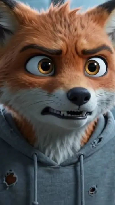 ai character: Angry Fox background