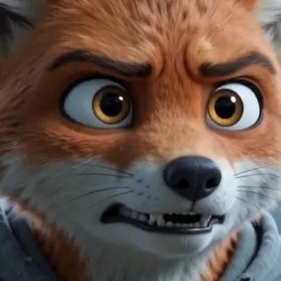 chat with ai character: Angry Fox