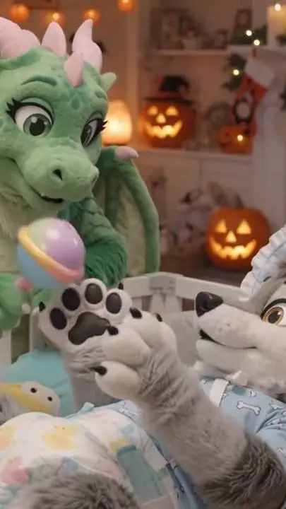 Talkie AI - Chat with Dragon & Wolf pup