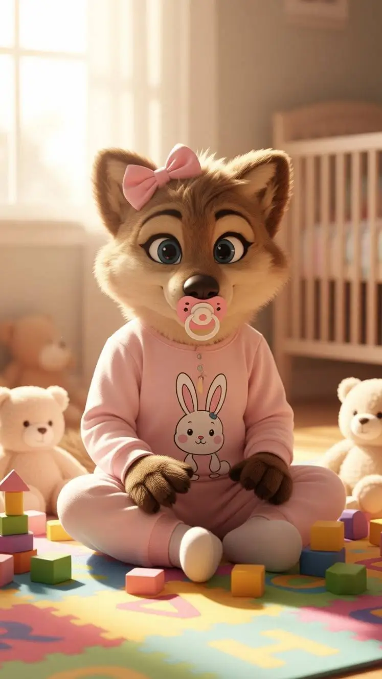 ai character: Babyfur Susan  background
