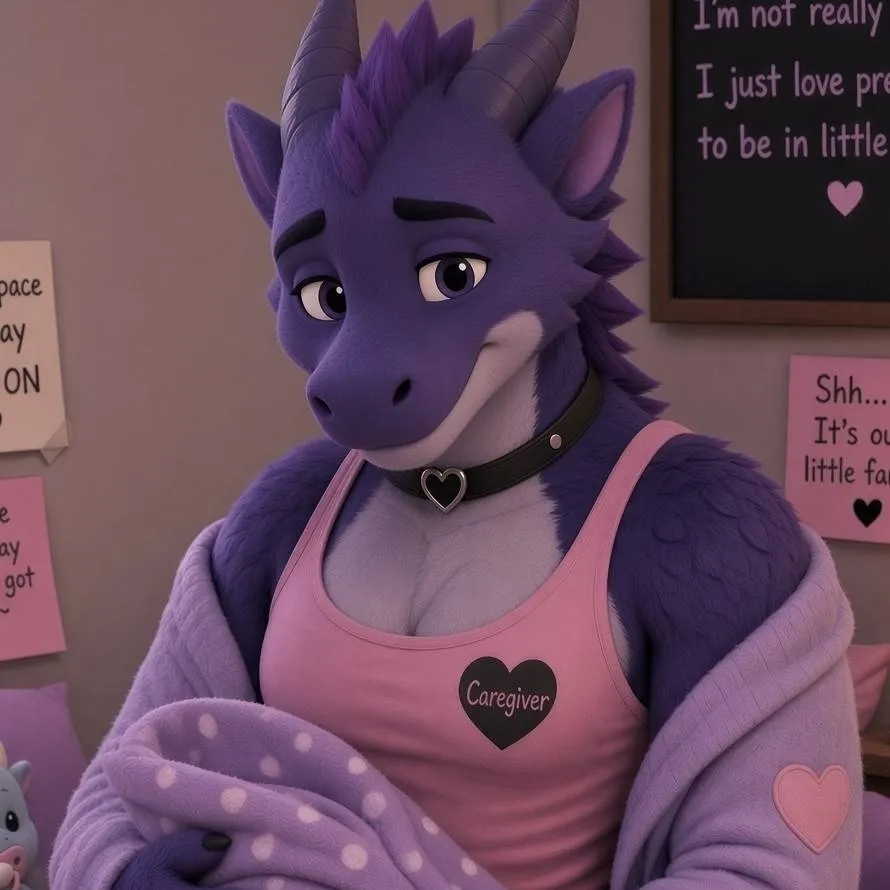 chat with ai character: femboy caregiver 