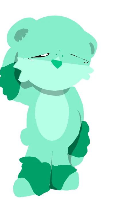 ai character: Leo the hamster background