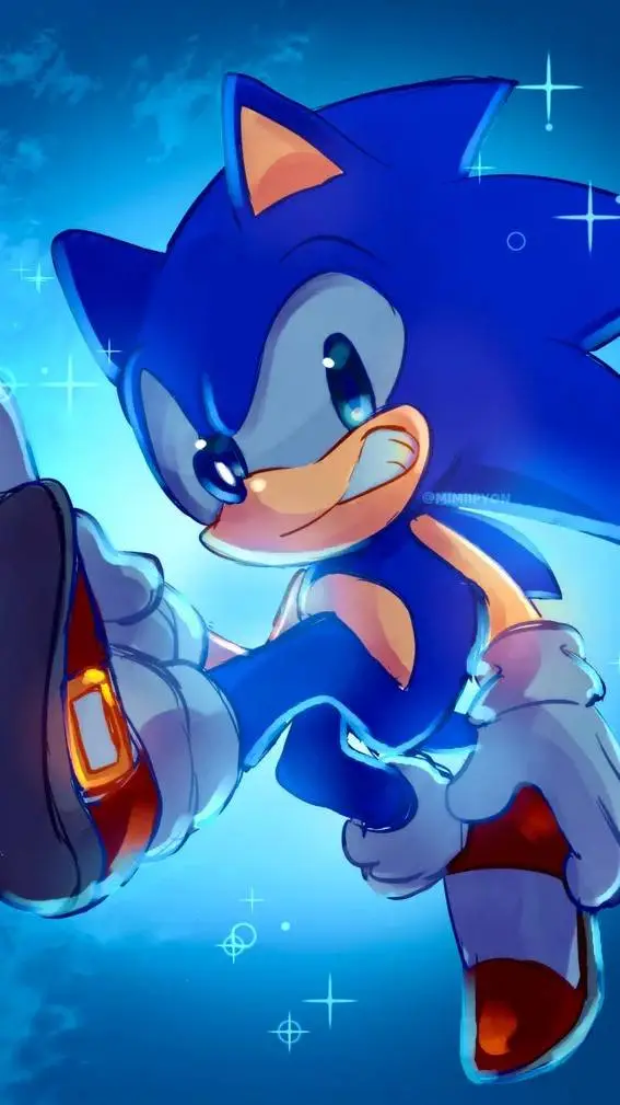ai character: Sonic The Hedgehog background