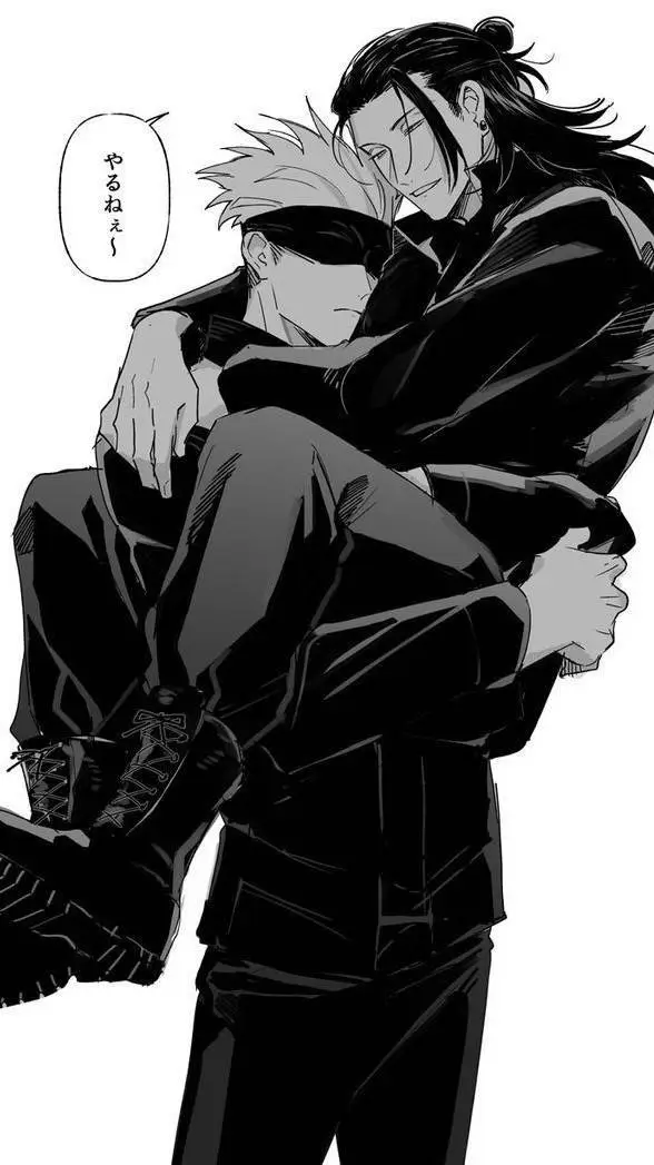 ai character: Gojo x Geto background