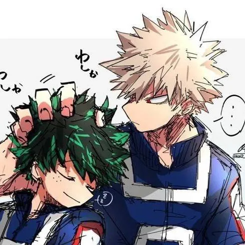 chat with ai character: Bakugo y Deku 