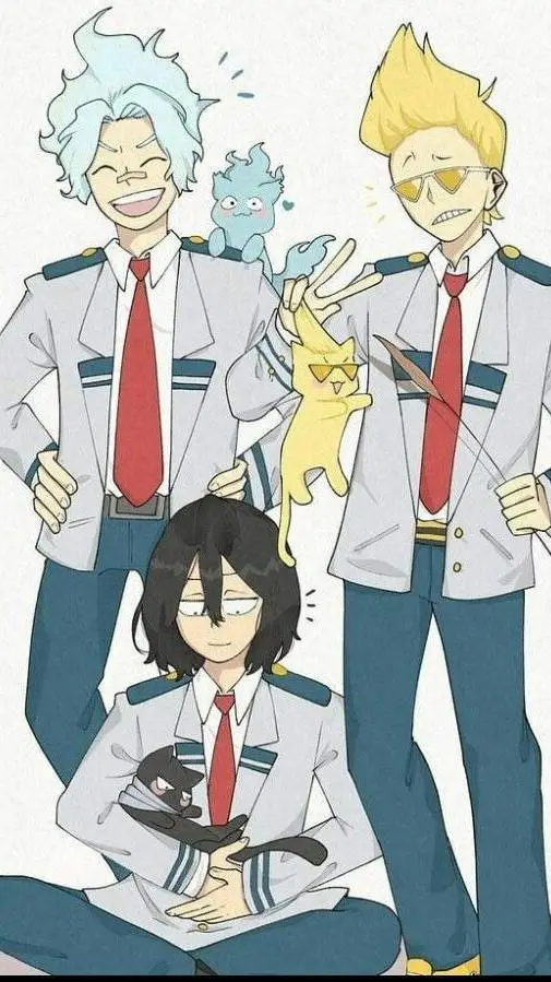 ai character: Oboro, Mic y Aizi background