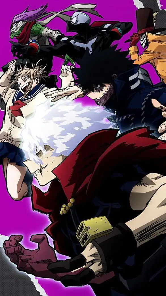 ai character: liga de villanos  background