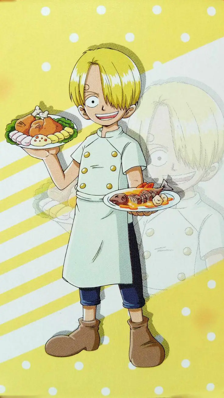 ai character: Sanji background