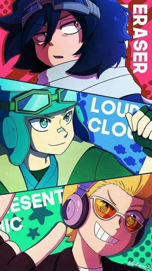 ai character: Aizi, Oboro y Mic background