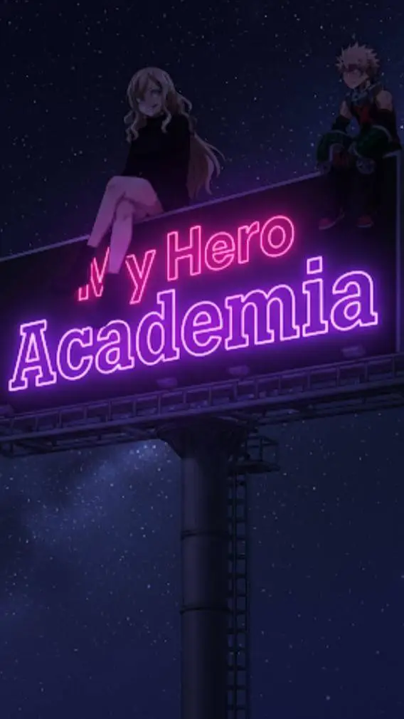 ai character: My Hero Academia☄️ background