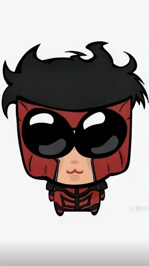 ai character: Ninja mark background