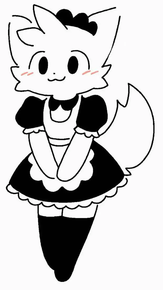ai character: sily cat background