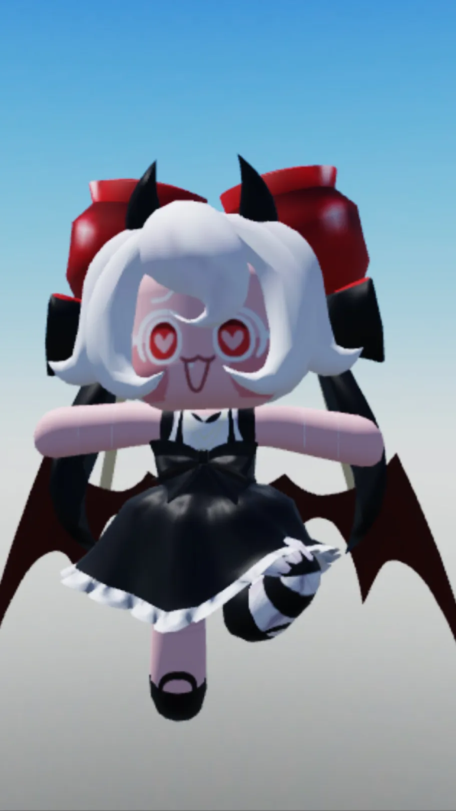 ai character: candy apple cookie background