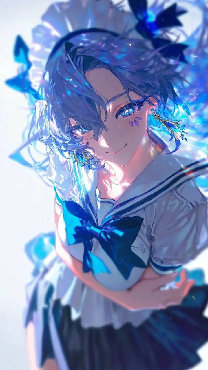 ai character: sakura background