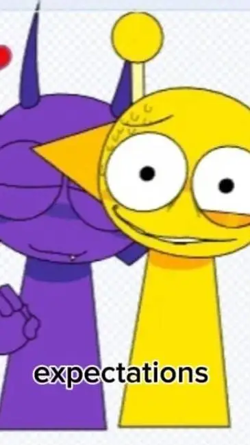 ai character: Durple love simon  background