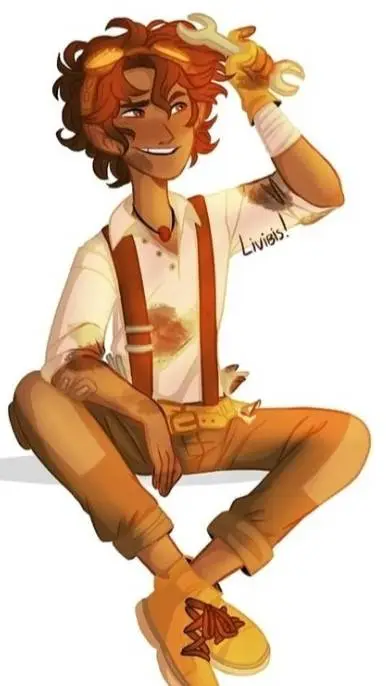 ai character: Leo Valdez  background