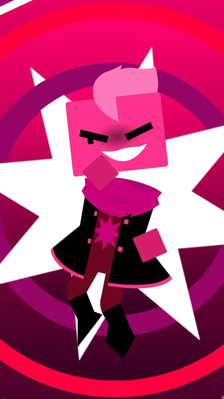 ai character: 🔻•CUBIC background