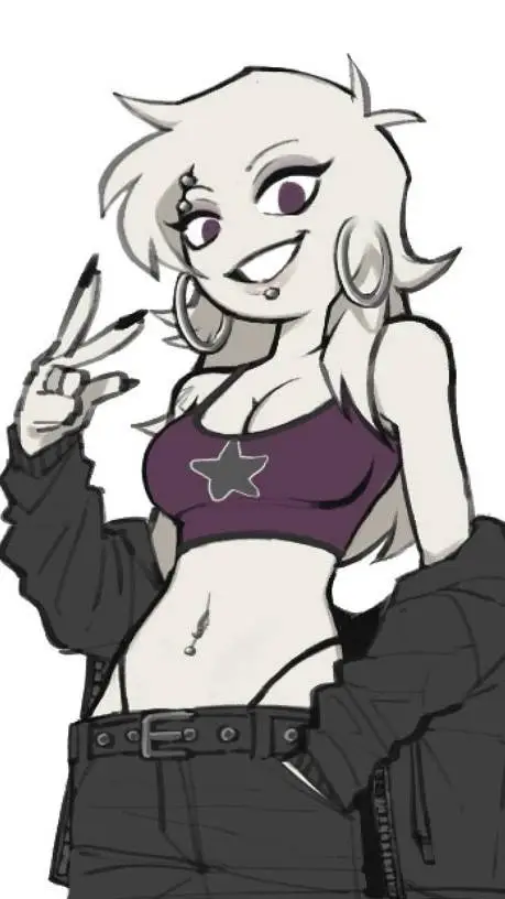 ai character: lucy  background