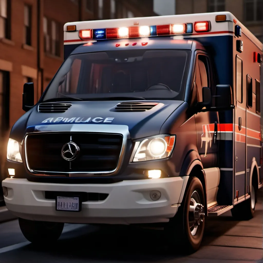 chat with ai character: black ambulance