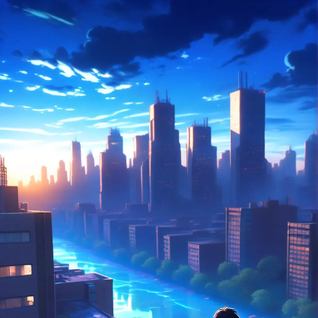 chat with ai character: one person