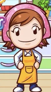 ai character: Cooking Mama background
