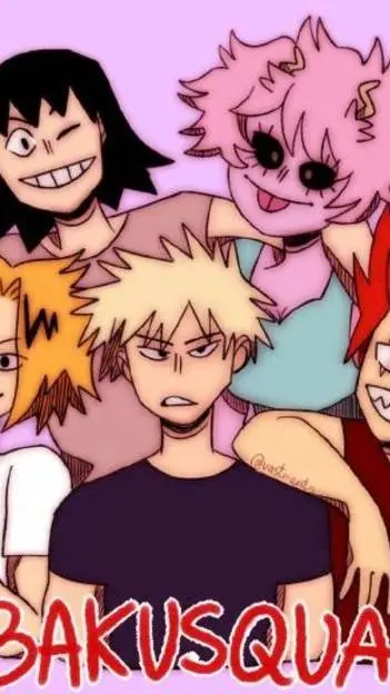 ai character: BAKUSQUAD SHIPS!!! background