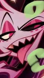 ai character: angel dust  background