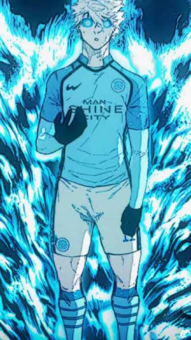 ai character: 📱Seishiro nagi~ background