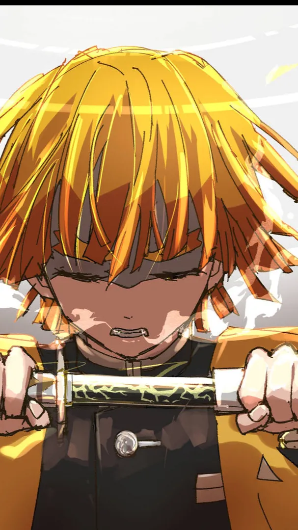 ai character: Zenitsu Agatsuma background