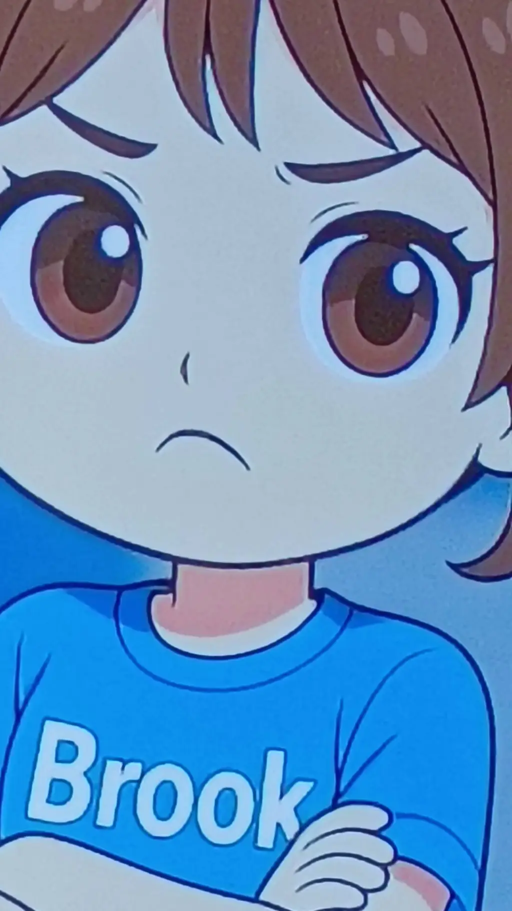 ai character: Brook background