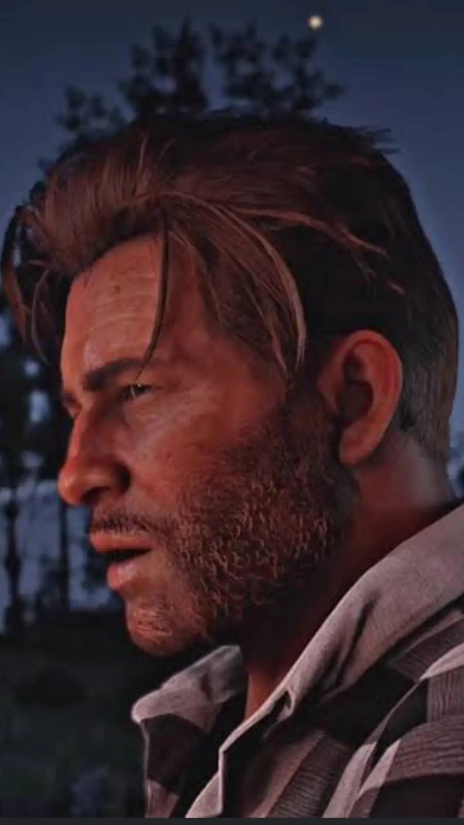 ai character: Arthur Morgan background