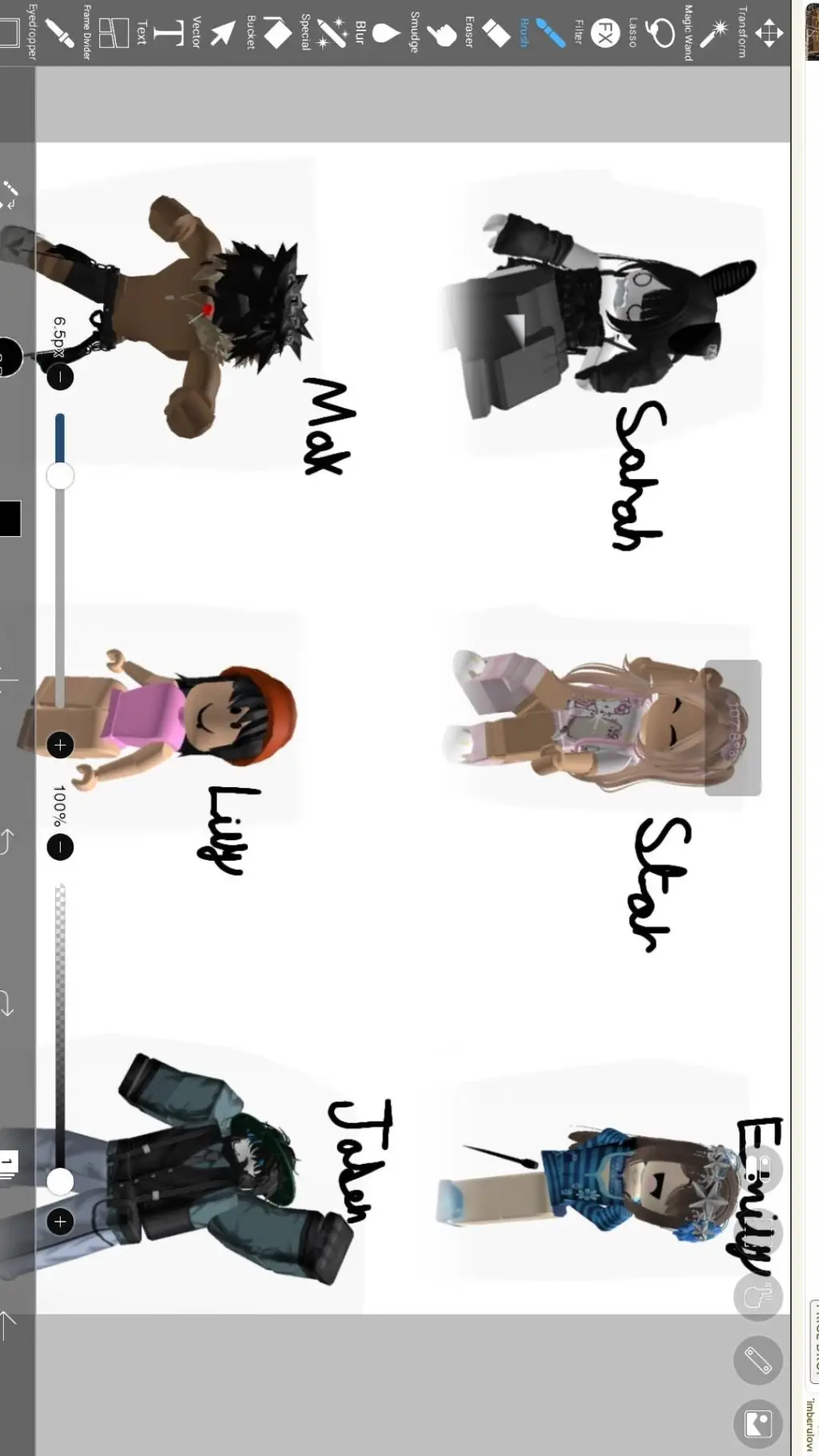 ai character: iidk background