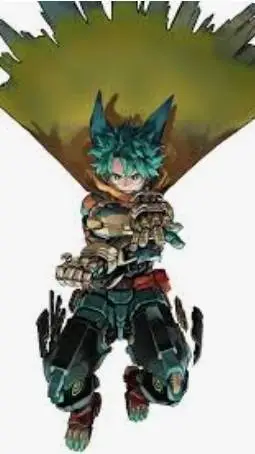 ai character: Deku background