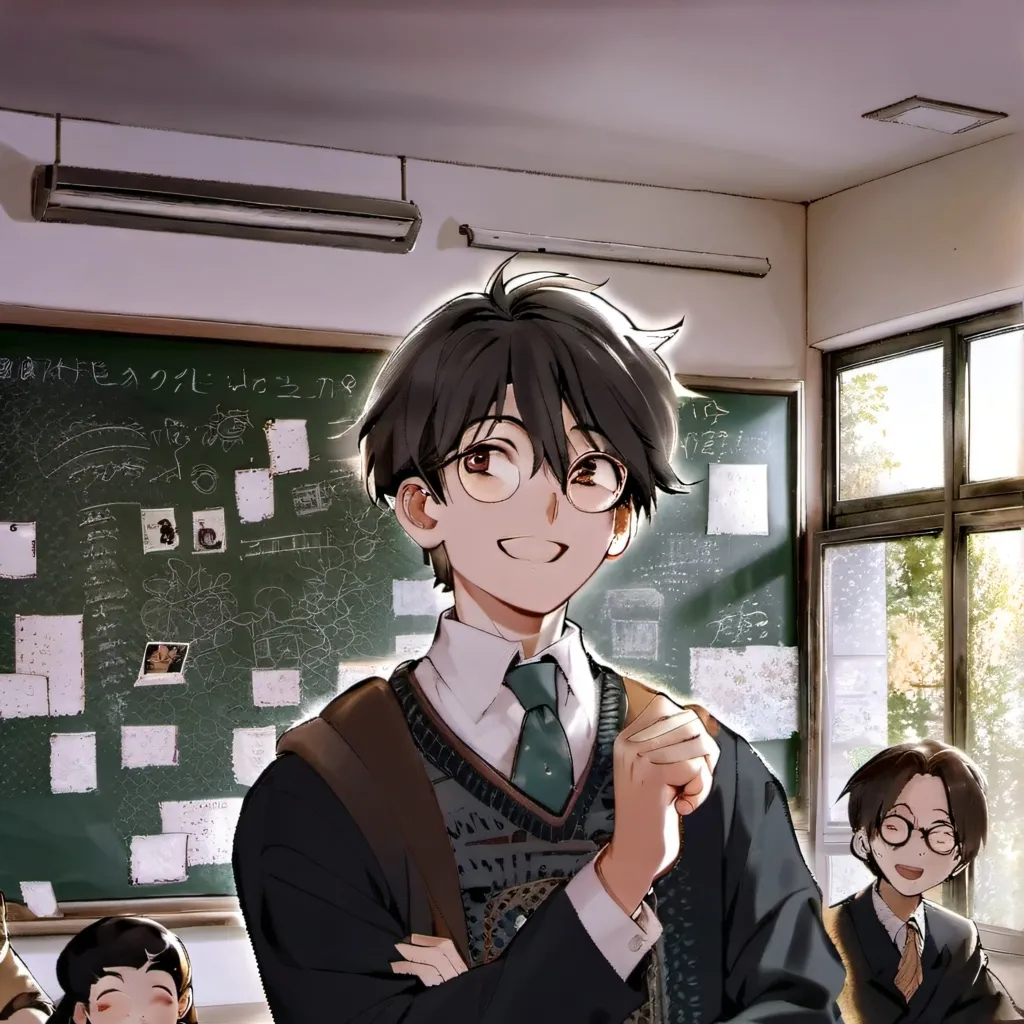 chat with ai character: classroom 