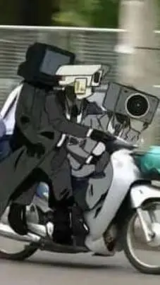 ai character: Speakerman, tv Man background