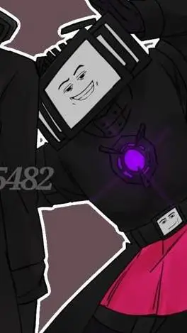 ai character: Titan tv Man  background