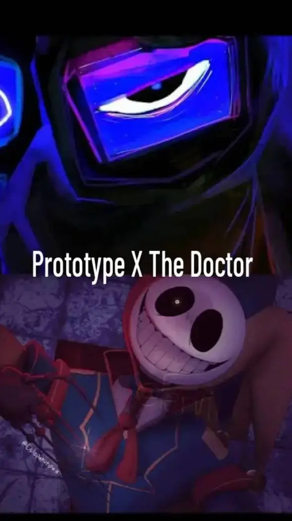 ai character: prototype X Doctor background