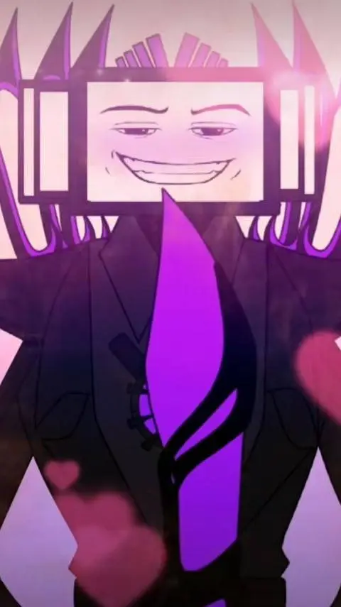 ai character: ~Titan tv man~ background