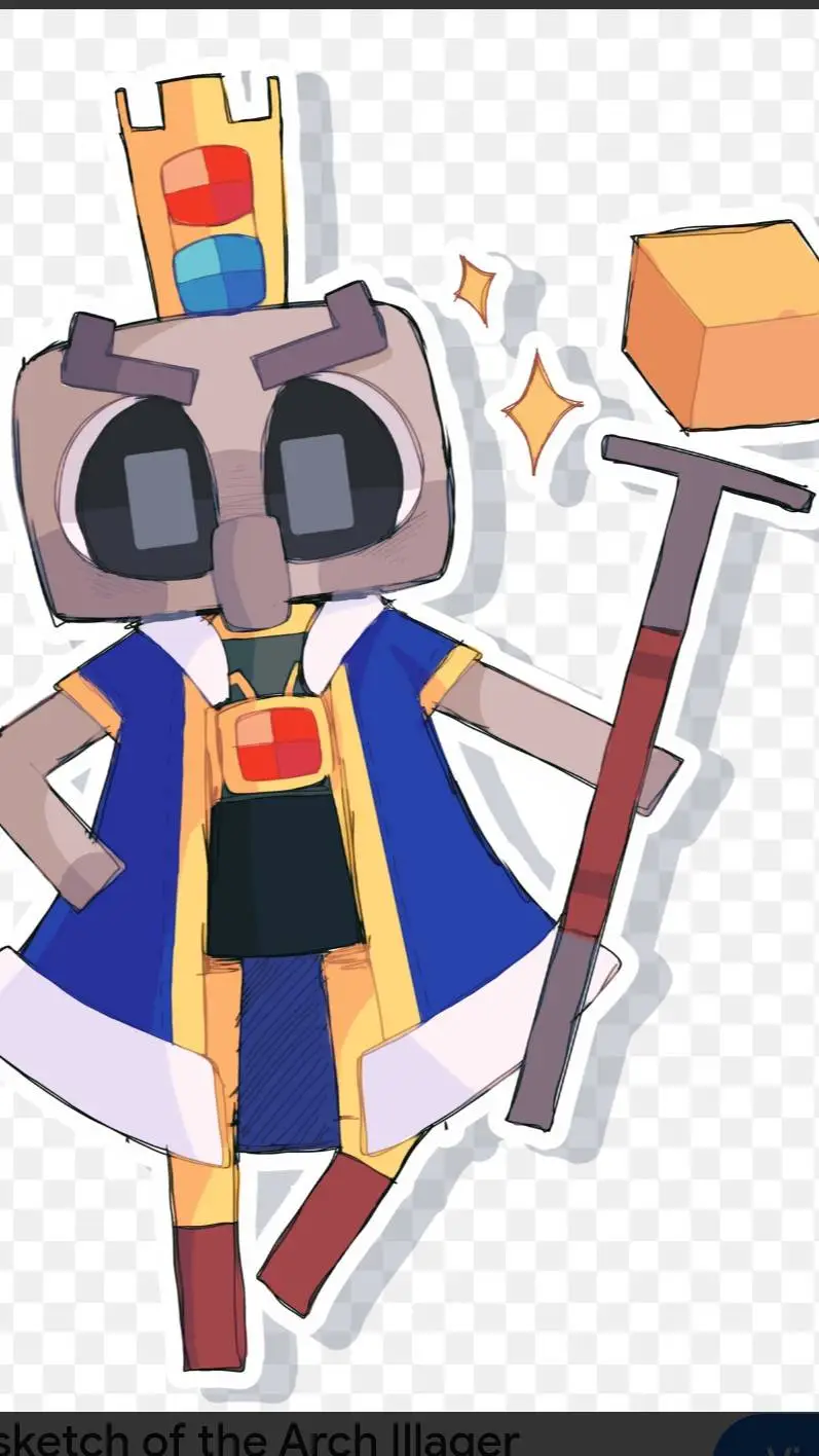 ai character: Arch illager  background