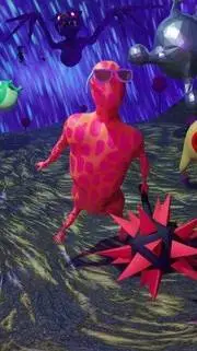 ai character: gummy  background