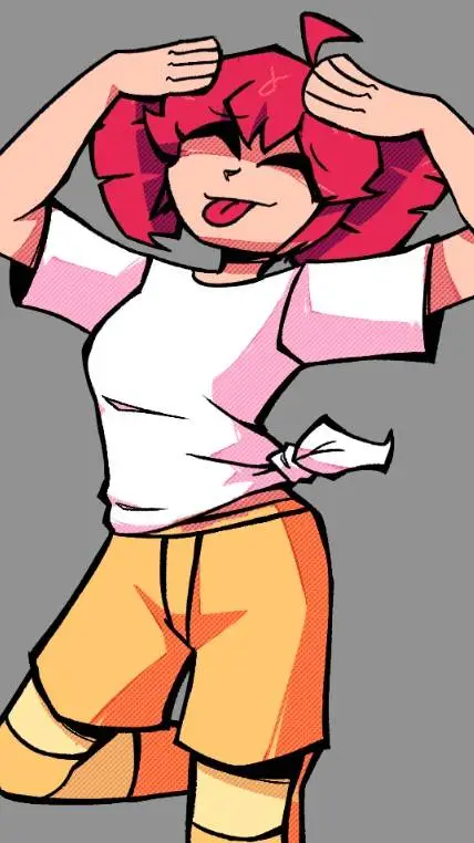 ai character: Teto  background