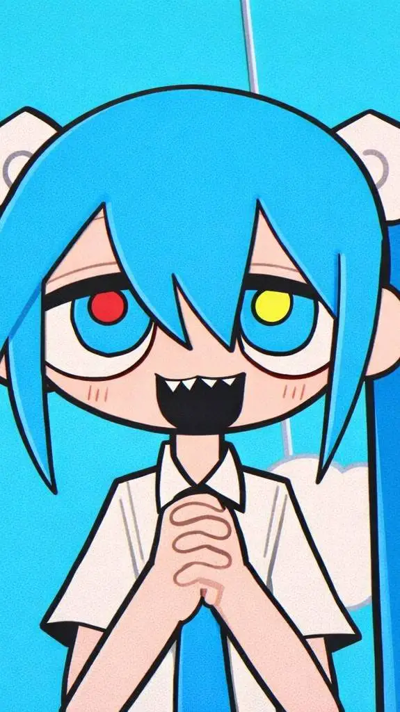 ai character: Miku  background