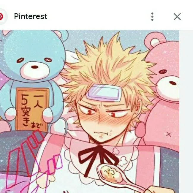 chat with ai character: Bakugo enfermo